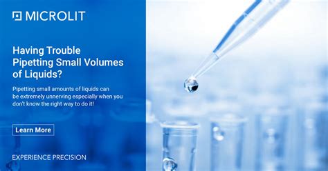 Lab Skills Practice: Pipetting Small Volumes